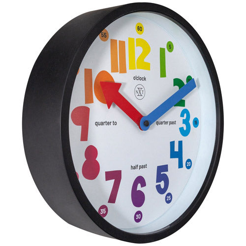 NeXtime Sophia Wall Clock 26cm (White/Multicolor)