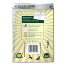 Nostalgic-Art Metal Postcard M-Benz Logo Evolution (10x14cm)