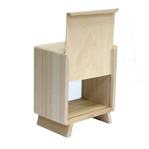 Wooden DIY Craft TV Money Box