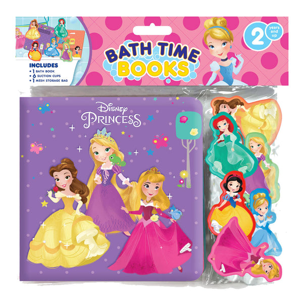 Disney Princess Bath Time Book with Eva Bag