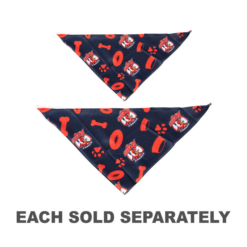 NRL Sydney Roosters Pet Bandana