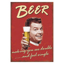 Kojotový kovový plak