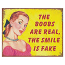 Kojotový kovový plak