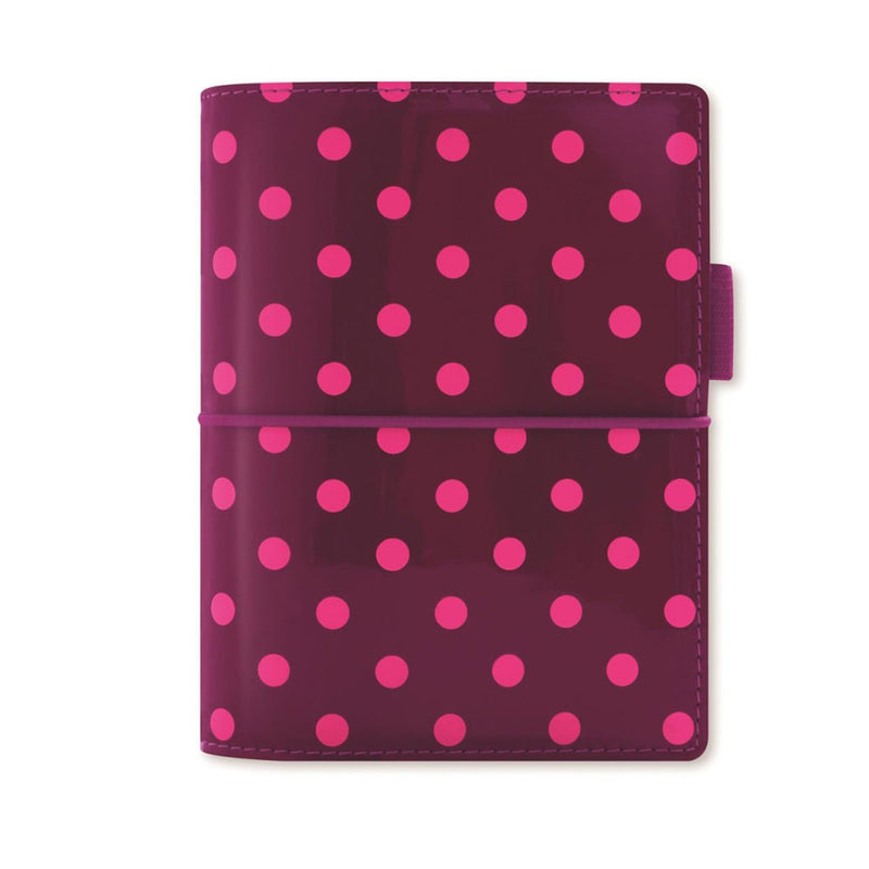 Filofax Domino Spots Patent Pocket Organiser