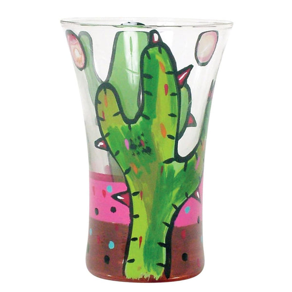 Tequila Days Hand-Painted Shooter Glass