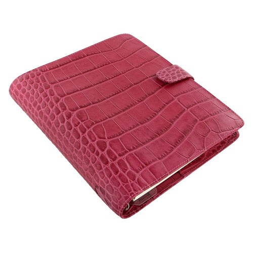 Filofax Classic Croc A5 Organiser (Fuchsia)