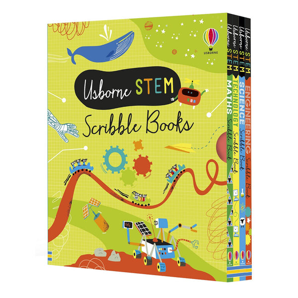 Usborne Stem Scribble Books