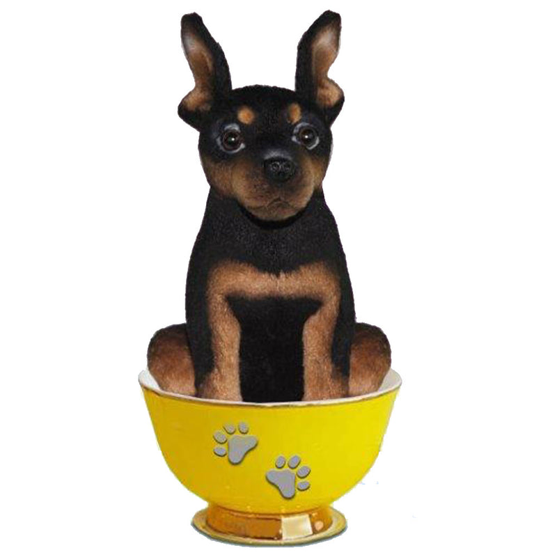 Realistická hračka psího čaje plyšová hračka 16 cm