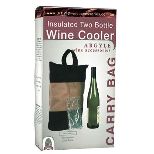 Argyle 2 Bottle Insulated Wine Carry Bag