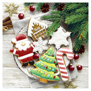 Vánoční tematické obědové ubrousky