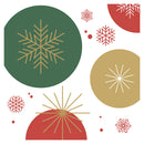 Vánoční tematické obědové ubrousky