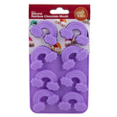 Denní pečení silikonové čokoládové plísně o rozměrech 8-Cup 2ks