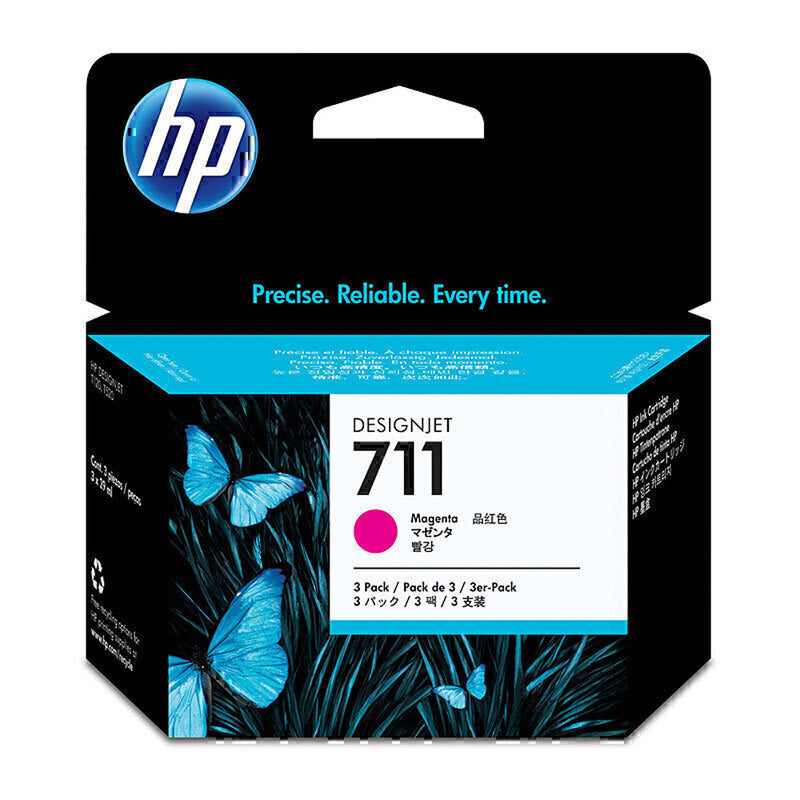 HP 711 Ink Cattridge 29ml 3pk