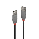 Lindy USB-A 2.0 prodlužovací kabel Anthra Line