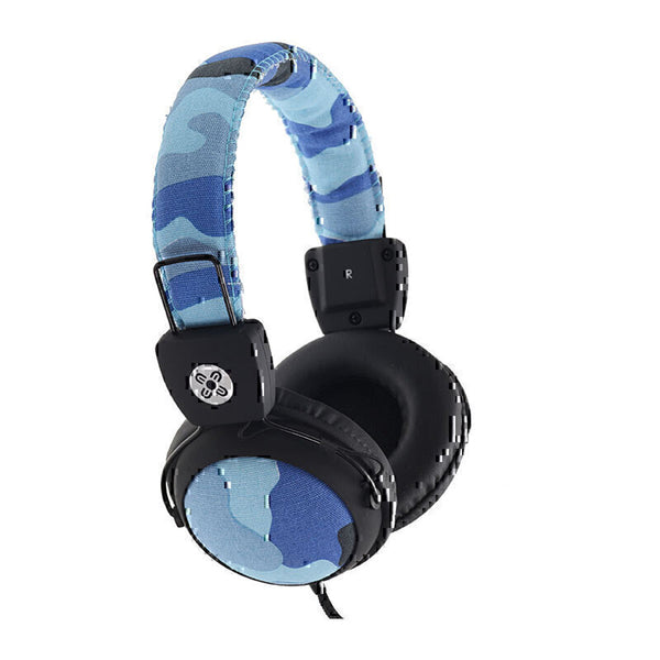 Moki Camo Headphones (Blue)