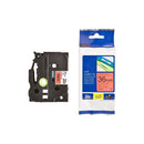 Bratr laminovaný černou na červené označení pásky