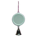 Elite Pet Round Mirror with Bell Bird Toy