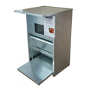 Podavač drůbeže na tlakovou desku