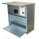 Podavač drůbeže na tlakovou desku