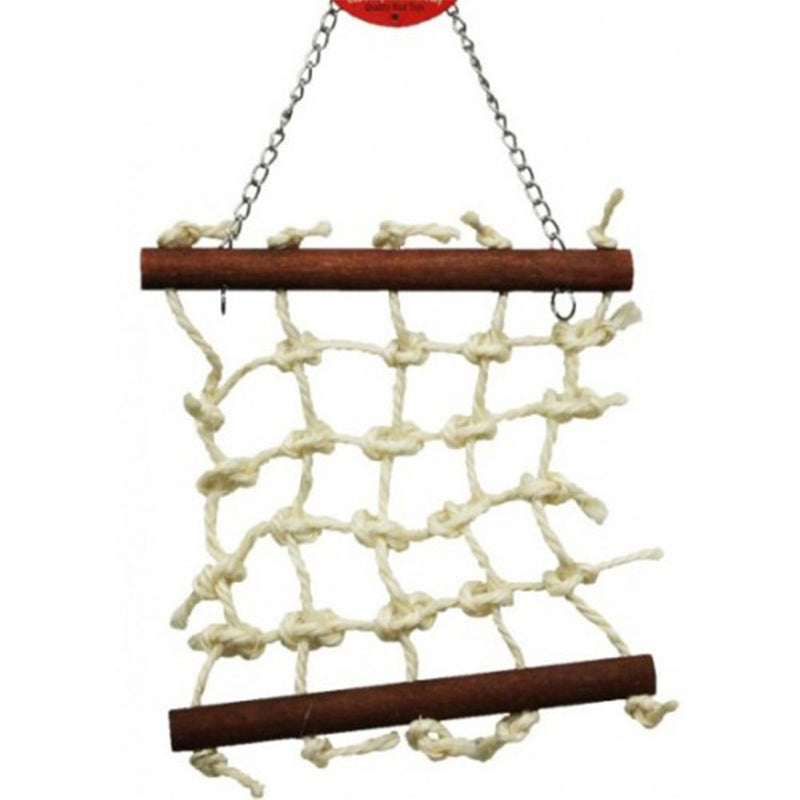 Hanging Rope Lattice Bird Toy