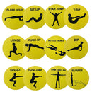 Alliance Flat Exercise Spot Markers (Pack of 12)
