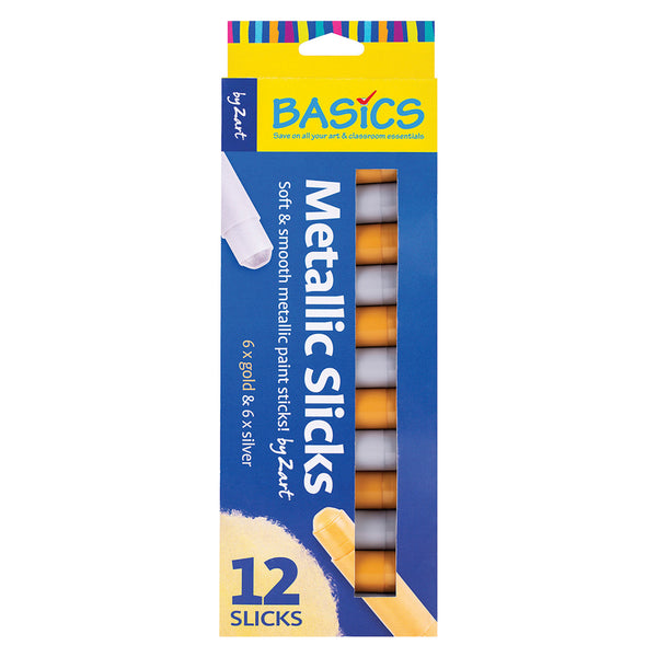 Zart Metallic Slicks 12pk
