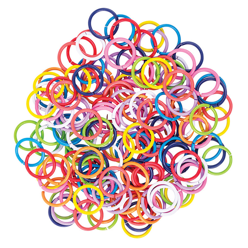 Coloured Jump Rings 10mm 200pk