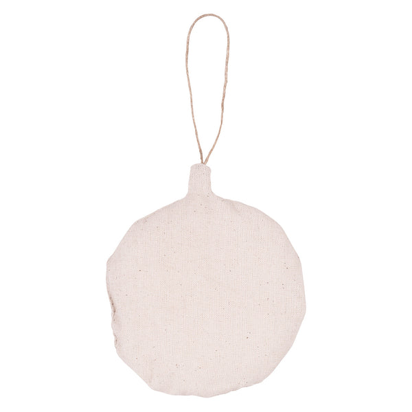 Pre-Stuffed Calico Round Bauble 10pcs