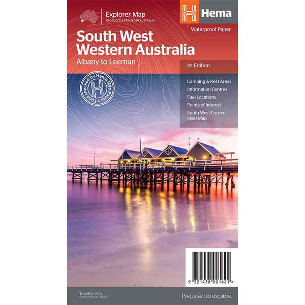 Hema South West W.A Map