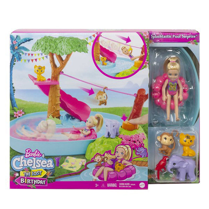 Chelsea The Lost Birthday Splashtastic Pool Surprise Playset