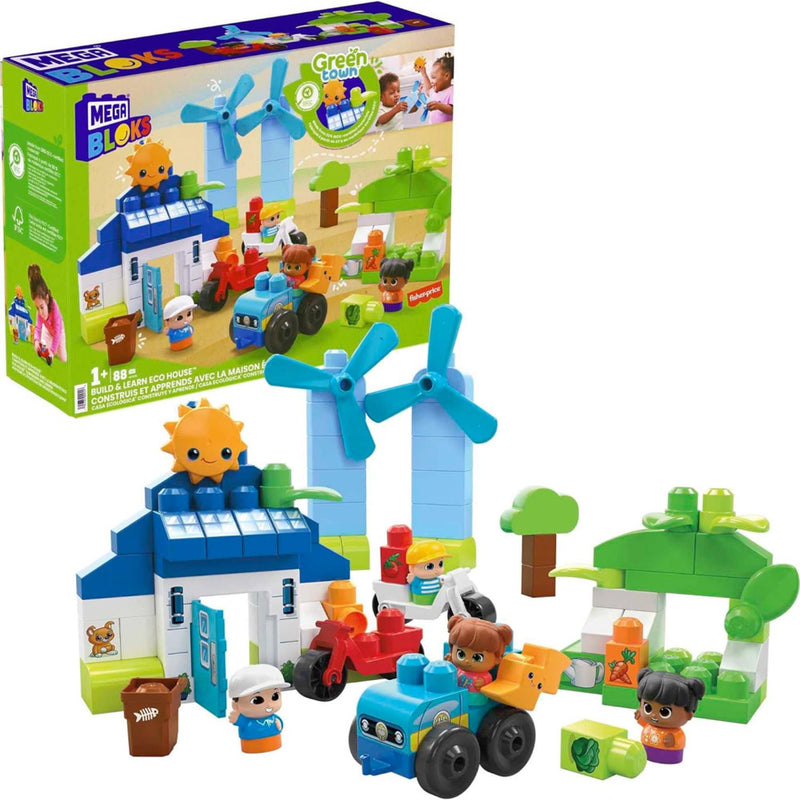 Mega Bloks Build and Learn Eco House