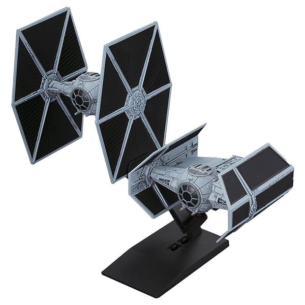 Star Wars Vehicle Model 007 Tie Advanced x1 & Fighter Set