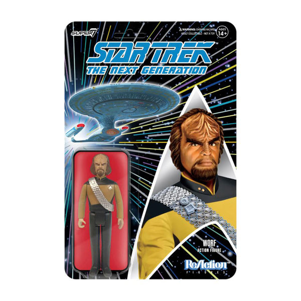 Star Trek: the Next Generation Worf ReAction 3.75" Figure