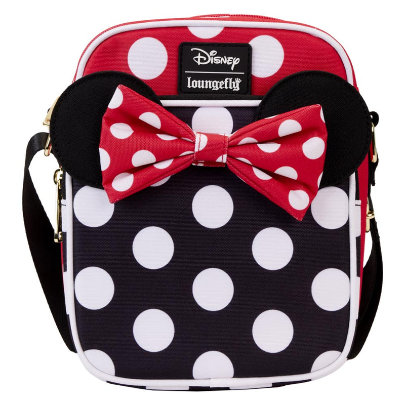 Disney Minnie Rocks the Dots NylonPassport Crossbody