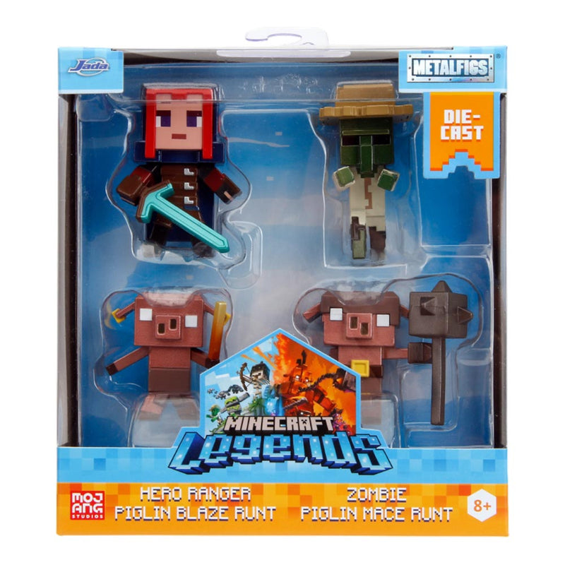 Minecraft Legends 2,5 "Metallfigur