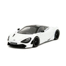 Růžové skluzy McLaren 720S 1:24 Scast Diecast vozidlo