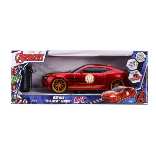 Marvel Comics 2016 Chevy Camaso SS Iron Man 1:16 R/C Car