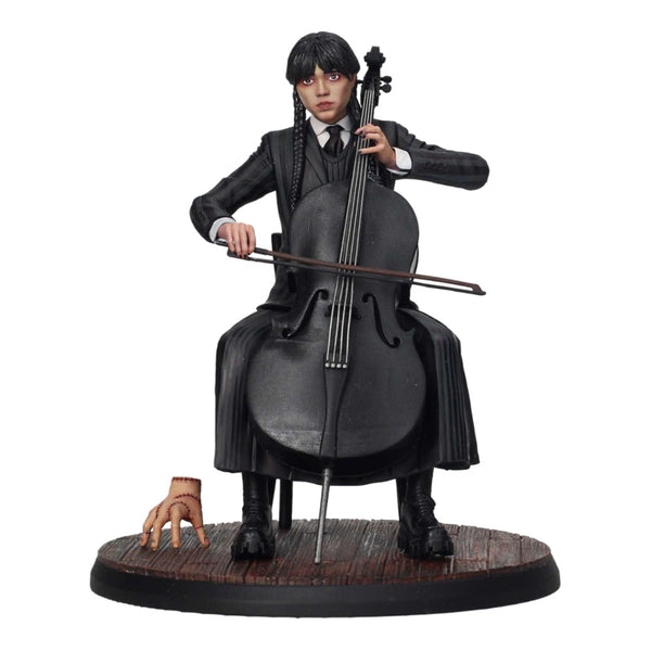 Wednesday Addams with Cello Figure