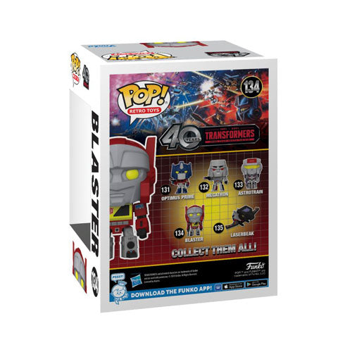 Transformers: G1 Blaster Pop! Vinyl