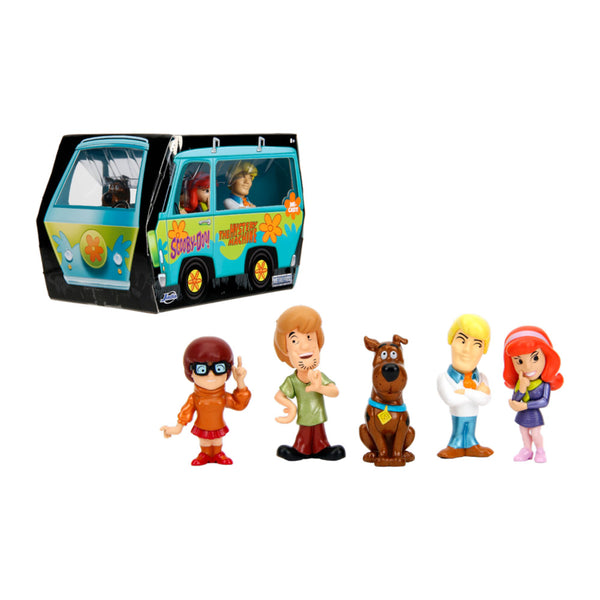 Mystery Machine with Scooby Doo Gang 2.5" Figures