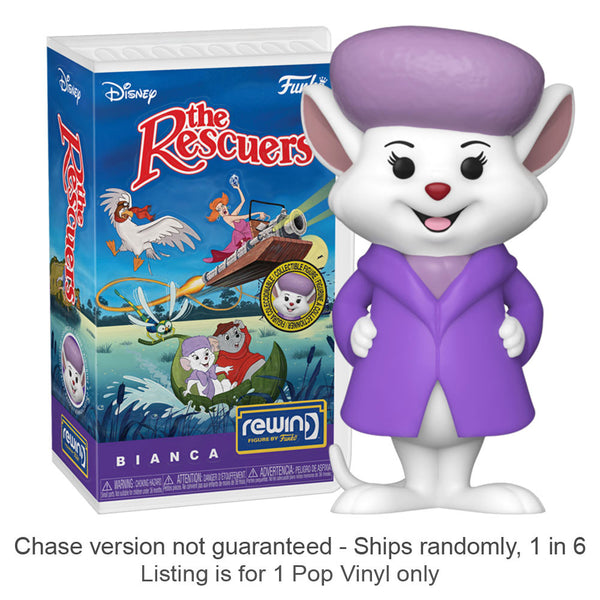 The Rescuers Bianca Rewind Figure Chase Ships 1 in 6