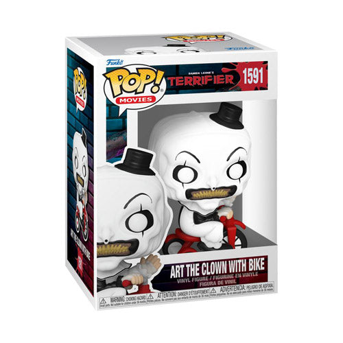 Terrifier Art the Clown with bike Pop! Vinyl