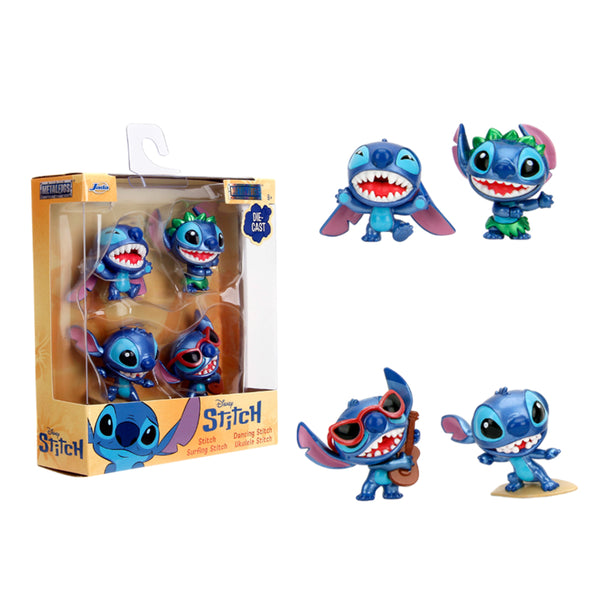 Disney Stitch 2.5" Metalfigs 4-Pack