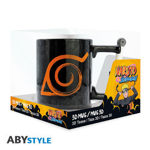 Naruto Shippuden Kunai Konoha Dolomite 3D Mug