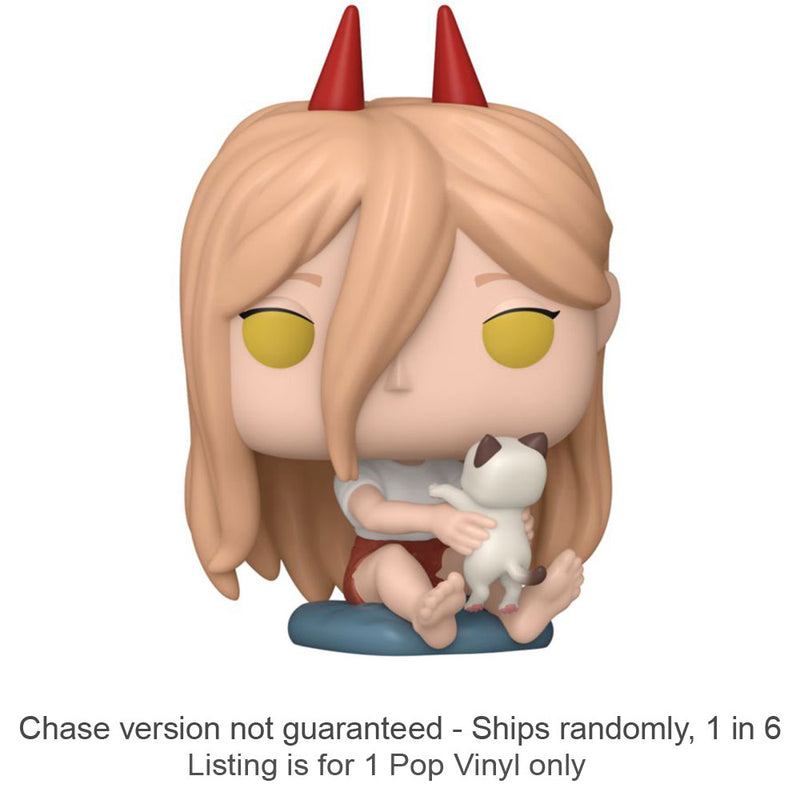 Chainsaw Man Power with Meowy US Ex. Pop! Vinyl Chase Ships 1 in 6
