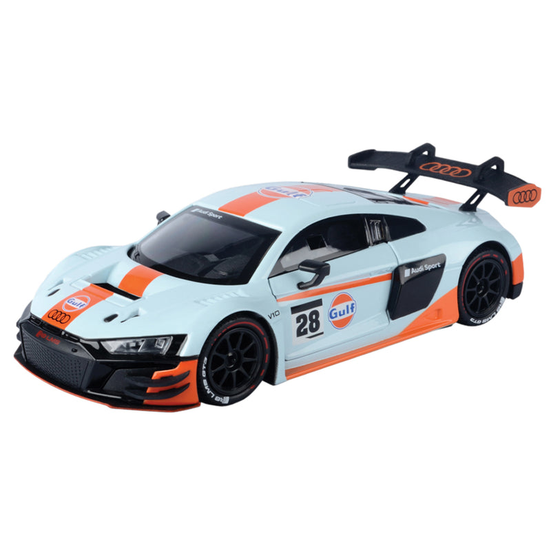 Gulf Collection Audi R8 Lms GT3 w/ Gulf Livery 1:24 Diecast