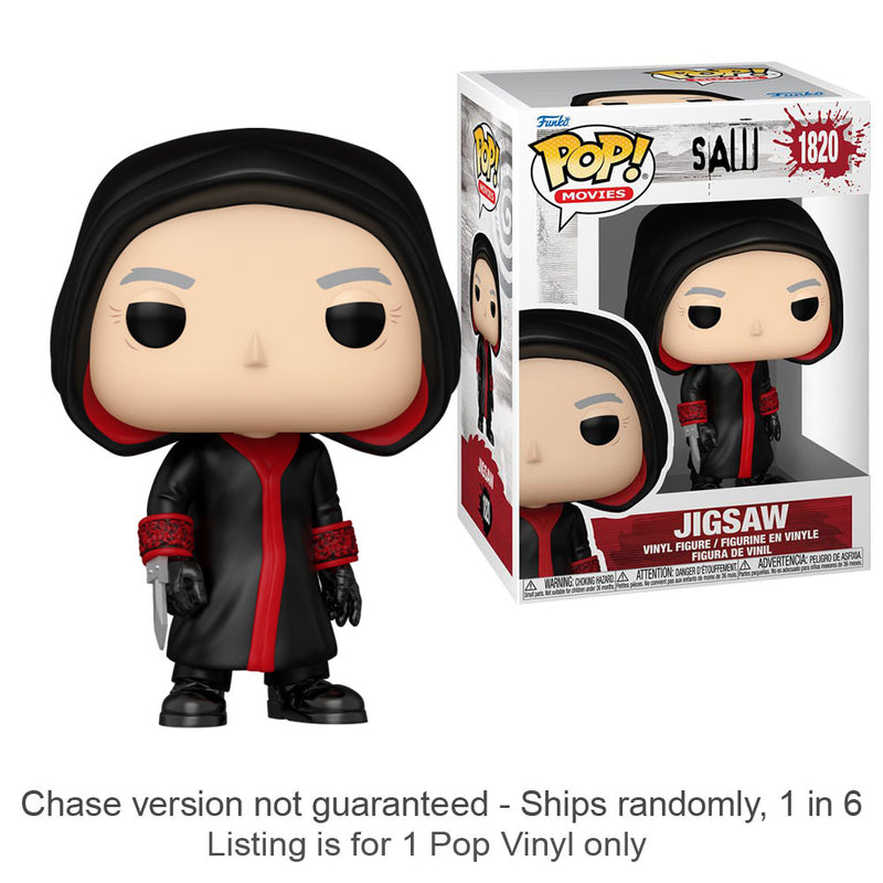 Saw: 10th Anniversary Jigsaw Killer Pop! Vinyl Chase Ships 1 in 6
