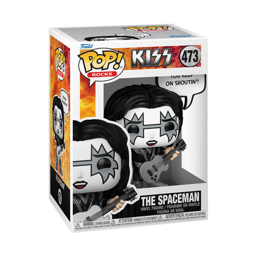 KISS The Spaceman Rock & Roll All Night Pop! Vinyl Sayings