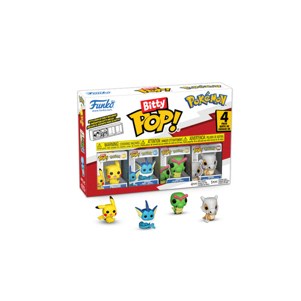 Pokemon Pikachu Bitty Pop! 4-Pack