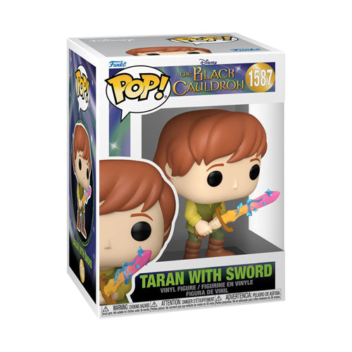 The Black Cauldron Taran with Sword Pop! Vinyl